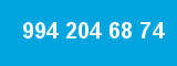994 204 68 74 994 204 68 74